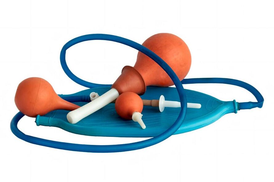 enema parasitoak gorputzetik kentzeko